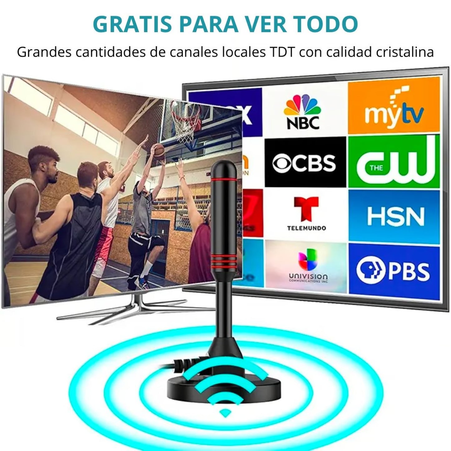 MaxSignal™ l ANTENA TV DIGITAL HD